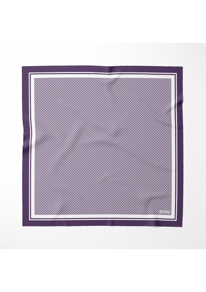 Akipek - Küçük Üçgen Desenli Pamuk Eşarp