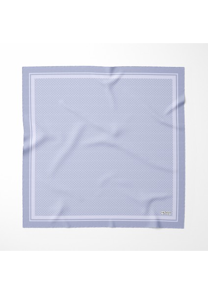 Akipek - Küçük Üçgen Desenli Pamuk Eşarp