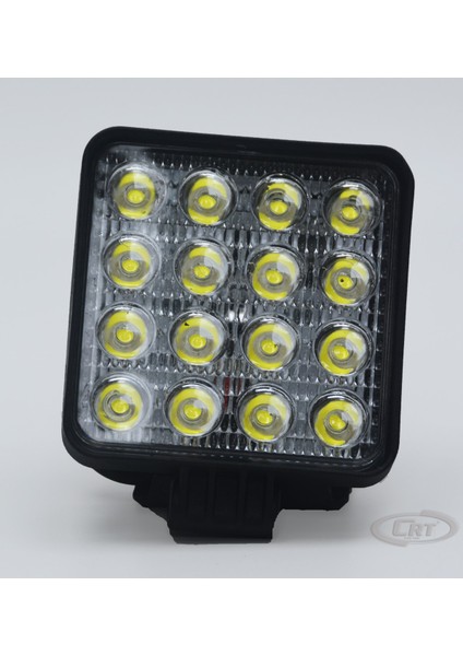 Kare Çalışma Lambası 16 LED Pro Seri