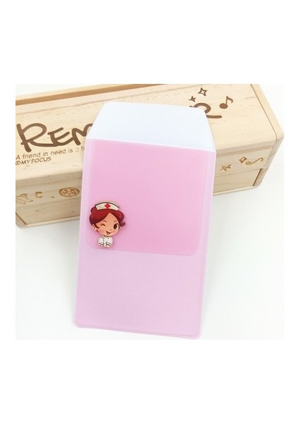 No.6 Tarzı Şeffaf Doktorlar Hemşireler Özel Kalem Çantası Pratik Kalem Takılı Sızdırmaz Pvc Hastane Malzemeleri (Yurt Dışından)