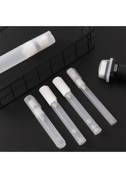 5 mm Tarzı 1 Adet Boş Kalem Çubuk Boya Kalemi Aksesuarları Tekrarlanabilir Kullanım Doldurulabilir Mürekkep Plastik Işaretleyici Aksesuarları (Yurt Dışından)