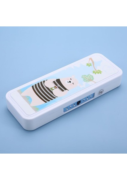 B3 Stili Şifreli Kilit Kalem Kutusu Karikatür Hayvanlar Plastik Kırtasiye Kutusu Okul Çocuklar Için Kalem Kutuları Kalem Kutusu Öğrenci Kalem Kutusu Hediyeler (Yurt Dışından)