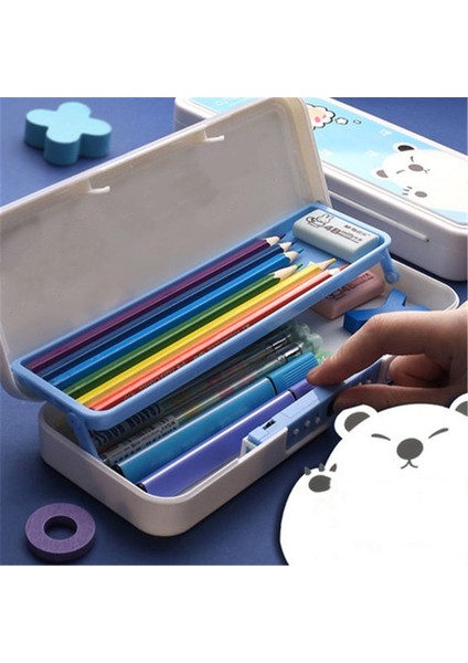 B3 Stili Şifreli Kilit Kalem Kutusu Karikatür Hayvanlar Plastik Kırtasiye Kutusu Okul Çocuklar Için Kalem Kutuları Kalem Kutusu Öğrenci Kalem Kutusu Hediyeler (Yurt Dışından) fırsatları