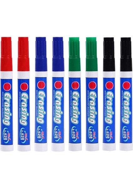 Resim Renk Stili 8 Adet Büyülü Kuru Silme Işaretleyiciler Su Boyama Kalem Beyaz Tahta Marker Kalemler Seti Doodle Su Yüzen Kalemler Boyama Aracı (Yurt Dışından)