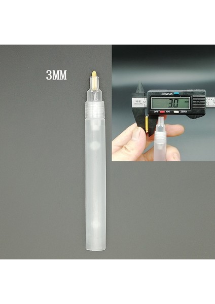 3mm Tarzı Plastik Boş Kalem Çubuk Varil Tüp Grafiti Kalem Sıvı Tebeşir Işaretleyiciler Boya Kalemi Aksesuarları (Yurt Dışından) fiyatları