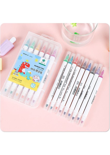 Pic Olarak 12 Renkler Büyülü Su Boyama Kalem Su Yüzen Doodle Kalemler Çocuk Çizim Işaretleyiciler Erken Eğitim Oyuncaklar Beyaz Tahta Işaretleyici (Yurt Dışından)