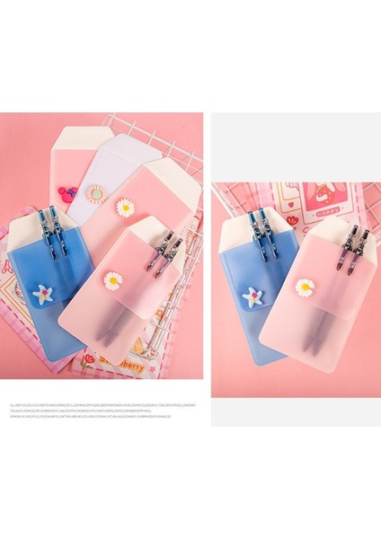 C Stili Pvc Kalem Cep Kalem Pouk Papatyapembe Geyikpurple Deniz Yıldızı Kırtasiye Organizatör Hemşire Hastane Ofisi Için (Yurt Dışından) modelleri