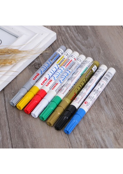 W Stili Boya Marker Kalemler Ince Ipuçları Su Geçirmez Sanat Kalıcı Yağ Bazlı Dıy Craft Dekor (Yurt Dışından) fiyatları