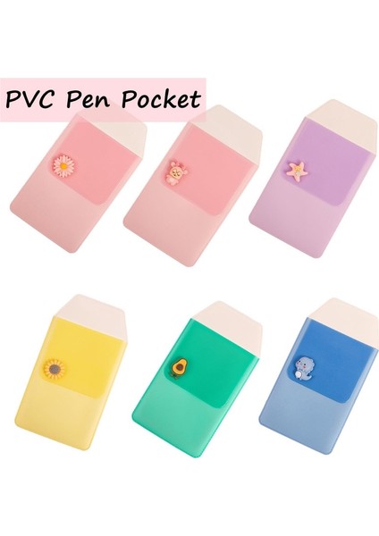 Bir Stil Pvc Kalem Cep Kalem Pouk Papatyapembe Geyikpurple Deniz Yıldızı Kırtasiye Organizatör Hemşire Hastane Ofisi Için (Yurt Dışından) fiyatları