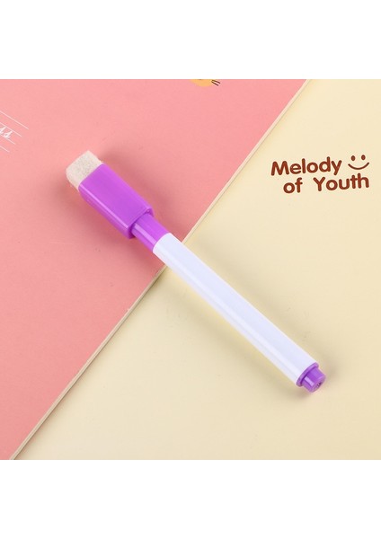 Kırmızı Stil 1 Adet Yaratıcı Su Bazlı Çevre Koruma Fırçalı Küçük Silinebilir Beyaz Tahta Marker Yaratıcı Sınıf Malzemeleri (Yurt Dışından) indirimleri