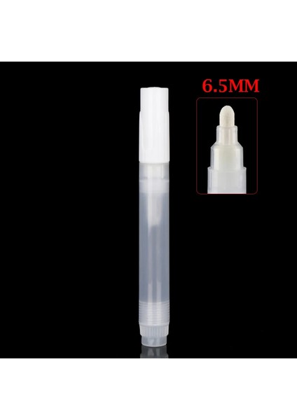 6,5 mm Stili 1 Adet Tekrarlanabilir Boş Kalem Çubuk Plastik Sıvı Tebeşir Işaretleyici Varil Tüp Kalem Grafiti Kalem (Yurt Dışından) fiyatları