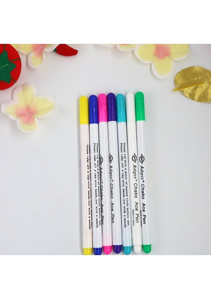 Kırmızı Stil 12 Adet Kumaş Işaretleyici Suda Çözünür Otomatik Olarak Solmaya Kaybolur Kalem Dikiş Aracı (Yurt Dışından) modelleri