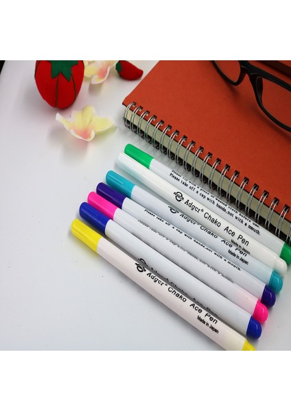 Kırmızı Stil 12 Adet Kumaş Işaretleyici Suda Çözünür Otomatik Olarak Solmaya Kaybolur Kalem Dikiş Aracı (Yurt Dışından) fırsatları