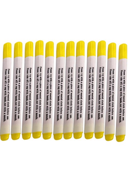 Kırmızı Stil 12 Adet Kumaş Işaretleyici Suda Çözünür Otomatik Olarak Solmaya Kaybolur Kalem Dikiş Aracı (Yurt Dışından) indirimleri