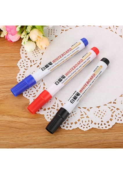 Mavi Stil 3 Adet Renkli Manyetik Beyaz Tahta Işaretleyici Kawaii Silinebilir Beyaz Tahta Kalem Kuru Silme Çizim Işaretleyiciler Beyaz Bord Tahta (Yurt Dışından) modelleri