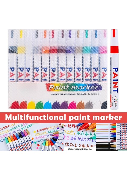 Altın Tarzı Renk Işaretleyici Onarım Duvar Kalemi Beyaz Harç Işaretleyici Kokusuz Fayans Zemin ve Lastik Için Toksik Olmayan Uygun Araba Boyama Işaretleme Kalemi (Yurt Dışından) fırsatları