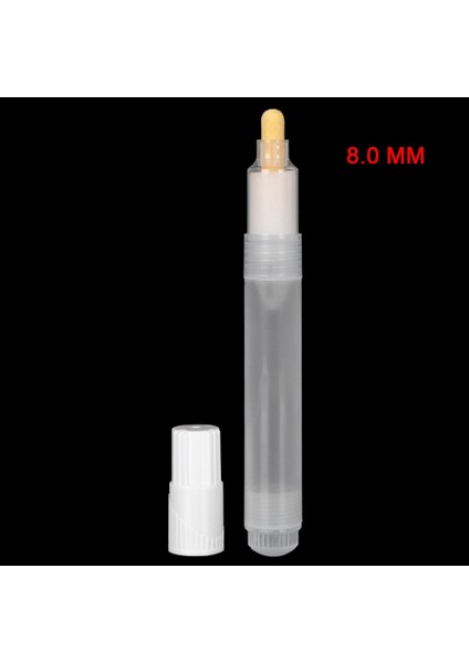 8.0mm-Y Stili 1 Adet Tekrarlanabilir Boş Kalem Çubuk Plastik Sıvı Tebeşir Işaretleyici Varil Tüp Kalem Grafiti Kalem (Yurt Dışından)