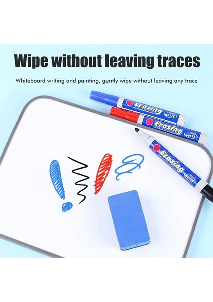 Kırmızı Stil 8 Adet Büyülü Kuru Silme Işaretleyiciler Su Boyama Kalem Beyaz Tahta Marker Kalemler Seti Doodle Su Yüzen Kalemler Boyama Aracı (Yurt Dışından) modelleri