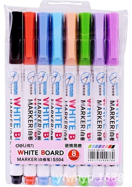 8 Renk Set Stili 12 Colorsset Beyaz Tahta Kalem Beyaz Tahta Cam Çocuklar Için Silinebilir Işaretleyici Kalem Çizim Ofis Toplantı Okul Öğretmeni (Yurt Dışından)