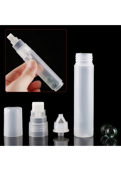 A6 Siyah Stil 1 Adet Tekrarlanabilir Boş Kalem Çubuk Plastik Sıvı Tebeşir Işaretleyici Varil Tüp Boya Aksesuarları Grafiti Aracı (Yurt Dışından) modelleri