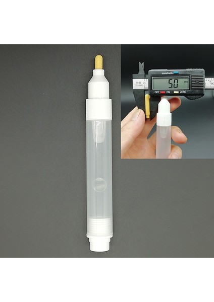 5 mm Tarzı 1 Adet Boş Kalem Çubuk Sıvı Işaretleyici Plastik Tekrarlanabilir Yeniden Kullanılabilir Plastik Boş Sıvı Tebeşir Boya Kalemi Boya Kalemi Aksesuarları (Yurt Dışından)
