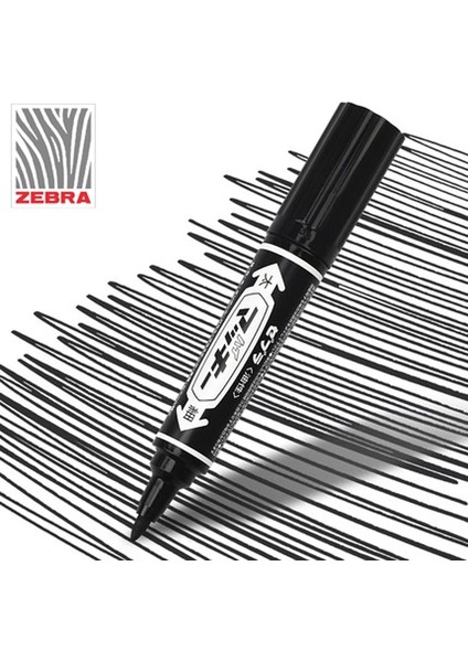 Mavi Stil Zebra 3 Adet Çift Başlı Işaretleme Kalemi MO-150-MC Büyük Kapasiteli Yağa Dayanıklı Su Geçirmez Boyama Işaretleme Kalemi Solmaz (Yurt Dışından) fırsatları