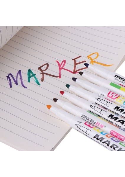 12 Renk Beyaz Tahta Işaretleyici Toksik Olmayan Işaret Işareti Ince Uç Seti Temini (Yurt Dışından)