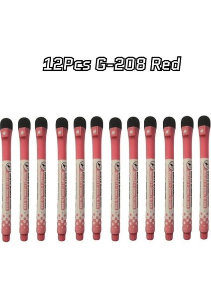 12 Adet Kırmızı Stil Gxin G Işaretleyici Seti, Manyetik, Silinebilir Beyaz Tahta Işaretleyicileri Için Işaretleyici, Kuru Silme.çocuklar Için Işaretleyici. Grafiti Için Kalem (Yurt Dışından) fiyatları