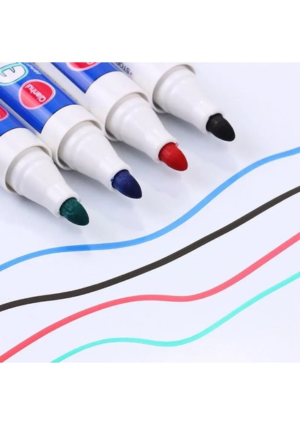 3greenpen 1silgi Stili 4 Adet Beyaz Tahta Kalem Kolay Temizleyici Silinebilir Kalemler Ofis Öğretmen Manyetik Siyah Mavi Kırmızı Yeşil Mürekkep Beyaz Tahta Işaretleyiciler Yazma (Yurt Dışından) indirimleri