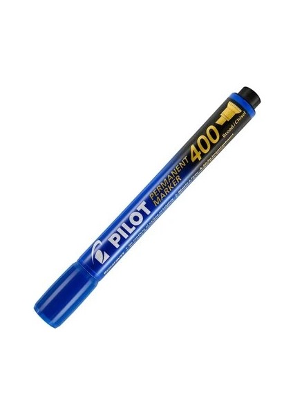 Eğimli Kafa Mavi Stili 6 Adet Pilot Yağlı Işaretleme Kalemi 400 Siyah Su Geçirmez, Solmaz, Büyük Kapasiteli, Büyük Kafa, Hızlı Kuruyan Işaretleme Kalemi (Yurt Dışından)