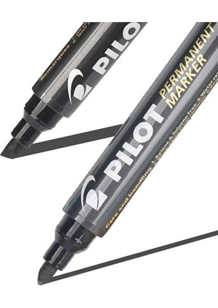 Eğimli Kafa Mavi Stili 6 Adet Pilot Yağlı Işaretleme Kalemi 400 Siyah Su Geçirmez, Solmaz, Büyük Kapasiteli, Büyük Kafa, Hızlı Kuruyan Işaretleme Kalemi (Yurt Dışından) modelleri