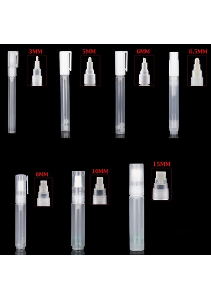 6mm Tarzı 1 Adet Boş Kalem Çubuk Boya Kalemi Aksesuarları Tekrarlanabilir Kullanım Doldurulabilir Mürekkep Plastik Işaretleyici Aksesuarları (Yurt Dışından) indirimleri