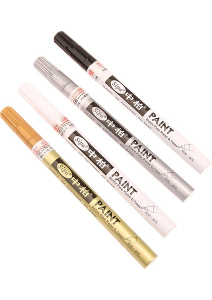 Gümüş Tarzı Renkler Metalik Iğne Işaretleme Kalemi Ince Nokta Boya Toksik Olmayan Kalıcı Kalem Diy Sanat Okulu Ofis Malzemeleri (Yurt Dışından) modelleri