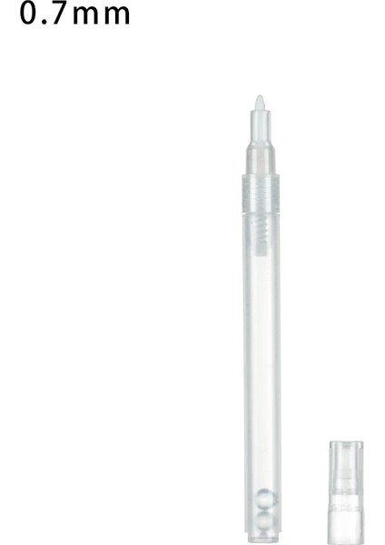 0,7 mm Stili 1 Adet Plastik Boş Kalem Çubuk Varil Tüp Grafiti Kalemi Için Sıvı Tebeşir Işaretleyiciler Boya Kalemi Aksesuarı (Yurt Dışından) fiyatları