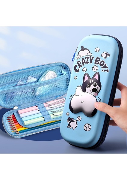 A1 0 Stili Karikatür 3D Kalem Kutusu Okul Malzemeleri Saklama Kutusu Sevimli Kalem Çantası Çocuk Kalem Kutusu Kız Kırtasiye Kutusu Erkek Kalem Kutusu Hediyeler (Yurt Dışından)
