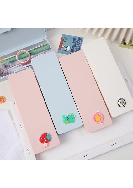 Tavşan Tarzı Yisuremia Şeker Renk Karikatür Kawaii Kalem Kutusu Plastik Kalem Kutusu Masa Organizatör Erkek Kız Çocuklar Hediye Okul Malzemeleri Kırtasiye (Yurt Dışından) modelleri