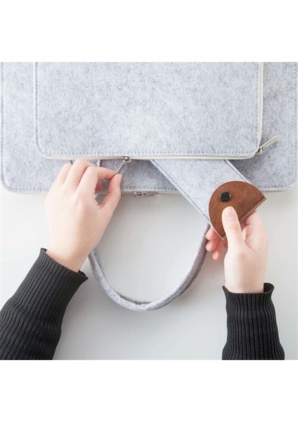 Siyah Stil Mple Düz Renk Keçe Kalem Kutusu Okul Malzemeleri Sevimli Kalem Kutusu Kırtasiye Taşınabilir Kalem Kutusu Kalem Çantası (Yurt Dışından) indirimleri