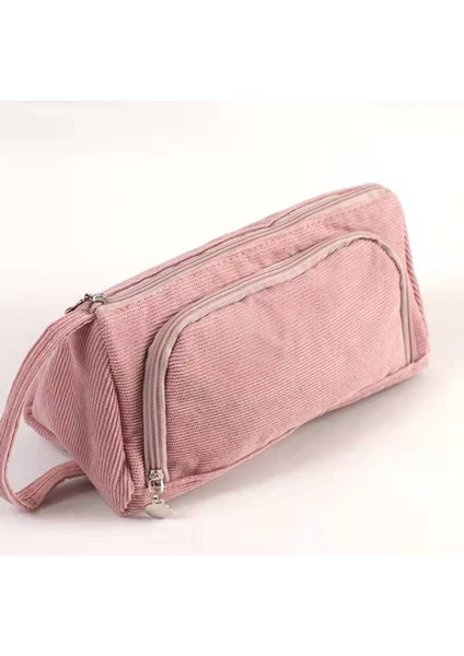 Açık Pembe Tarzı Güzel Sevimli Portacle Kozmetik Çantası Kılıfı Kalem Kutusu Çanta Kılıfı Sevimli Büyük Kapasiteli Kırtasiye Çantası Kawaii Öğrenci Kalem Kutusu (Yurt Dışından)
