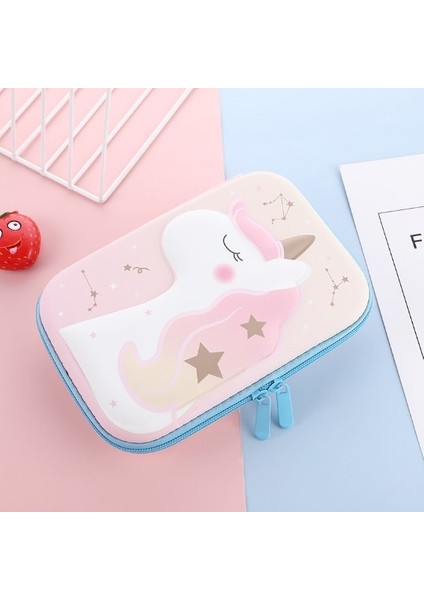 J Tarzı Unicorn Kalem Kutuları Kawaool Kalem Kutusu Öğrenci Kalem Kutuları Kırtasiye Trousse Scolaire Okul Malzemeleri Sevimli Kalem Kutusu (Yurt Dışından)