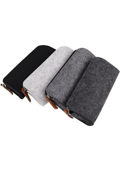 Siyah Gri Tarzı Taşınabilir Öğrenciler Kalem Çantası Büyük Kapasiteli Kalem Kutusu Fermuar Depolama Kırtasiye Organizatör Keçe Okul Kalem Kutusu Okul Malzemeleri (Yurt Dışından) indirimleri