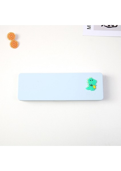 Dinozor Tarzı Yisuremia Şeker Renk Karikatür Kawaii Kalem Kutusu Plastik Kalem Kutusu Masa Organizatör Erkek Kız Çocuklar Hediye Okul Malzemeleri Kırtasiye (Yurt Dışından)