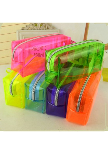 Mavi-S Tarzı Kawaii Şeker Renkler Kalem Kutusu Şeffaf Pu Kalem Kutusu Çanta Makyaj Çantası Okul Kız Çocuklar Için Hediye Öğrenci Okul Ofis Sıcak (Yurt Dışından) fiyatları