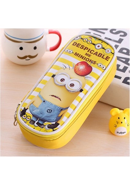 A2 Stili Karikatür Kalem Kutusu Kawaii Büyük Kalem Çantası Kutusu Sevimli Öğrenciler Kalem Kutuları Güzel Kırtasiye Çantası Çocuk Hediyeleri Okul Ofis Malzemeleri (Yurt Dışından)