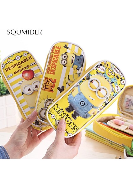 A2 Stili Karikatür Kalem Kutusu Kawaii Büyük Kalem Çantası Kutusu Sevimli Öğrenciler Kalem Kutuları Güzel Kırtasiye Çantası Çocuk Hediyeleri Okul Ofis Malzemeleri (Yurt Dışından) fiyatları