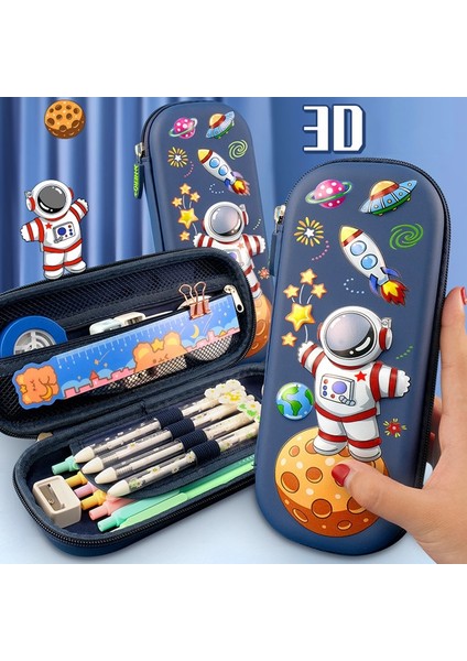 No.14 Tarzı Kalem Kutusu Kawaool Kalem Kutuları Kırtasiye Estuche 3D Uzay Kalem Kutusu Unicorn Okul Malzemeleri Trousse Scolaire Kalem Kutusu (Yurt Dışından) fırsatları