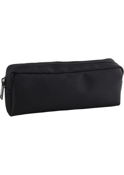 Kraliyet Mavisi Renk Stili Siyah Tuval Kalem Kutusu Okul Erkek Kız Için Pencilcase Basit Şeker Renk Büyük Kapasiteli Kalem Kutuları Kırtasiye Kozmetik Çantası (Yurt Dışından) fırsatları