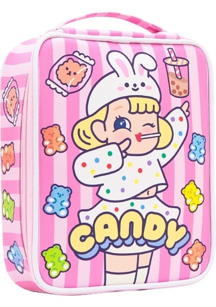 Pembe Tarzı Sevimli 40 Delik Okul Kalem Kutusu Kore Kalem Kutusu Büyük Ceza Öğrenci Çocuklar Kızlar Için Suluboya Kalem Çantası Kawaii Kalem Kutusu Malzemeleri (Yurt Dışından)