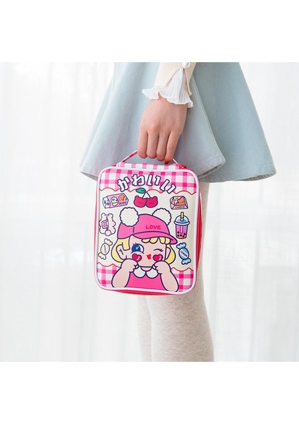 Pembe Tarzı Sevimli 40 Delik Okul Kalem Kutusu Kore Kalem Kutusu Büyük Ceza Öğrenci Çocuklar Kızlar Için Suluboya Kalem Çantası Kawaii Kalem Kutusu Malzemeleri (Yurt Dışından)