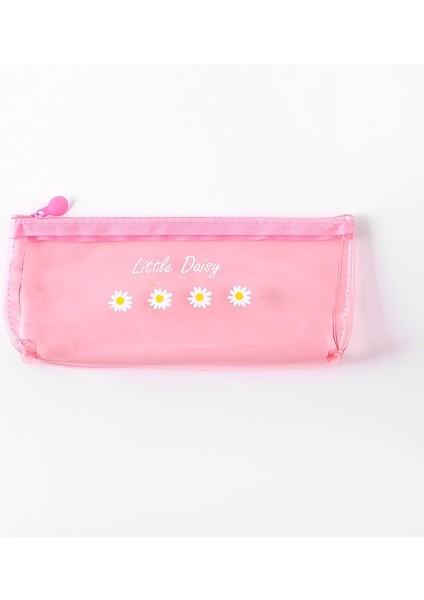No.5 Tarzı Kawaii Unicorn Çiçek Pullu Büyük Kalem Kutusu Yaratıcı Pvc Kalem Kutusu Çocuklar Için Sevimli Kalem Çantası Hediye Okul Malzemeleri Pencilpouch (Yurt Dışından)