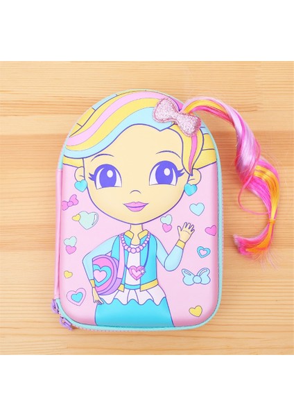 Kırtasiye Tarzı Unicorn Kalem Kutusu Estuche Kawaii Kırtasiye Örgü Sevimli Piornik Trousse Licorne Kalem Kutusu Kutuları Capinha Estojo Okul Aksesuarları (Yurt Dışından)